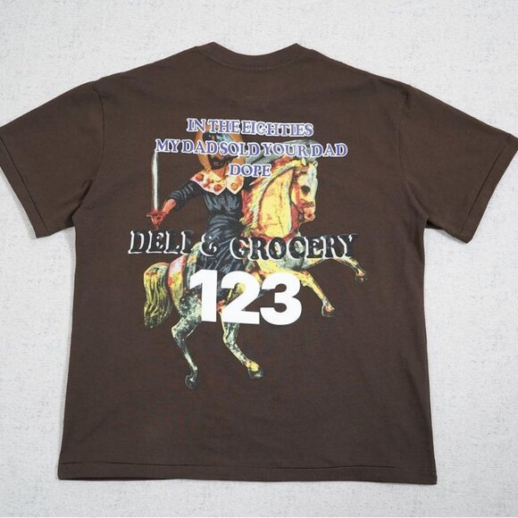 RIVINGTON ROI REBIS Horseman Print T Shirt